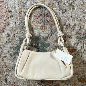 Cream Shoulder Bag